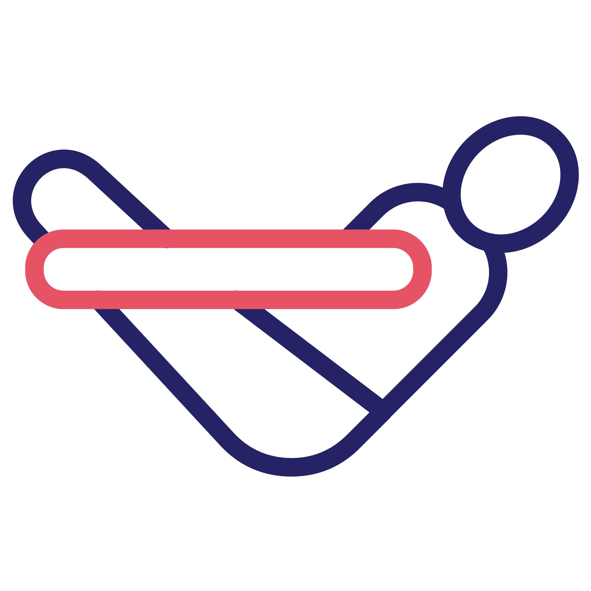 Atelier Wyszywania — luksusowa wstęga logo